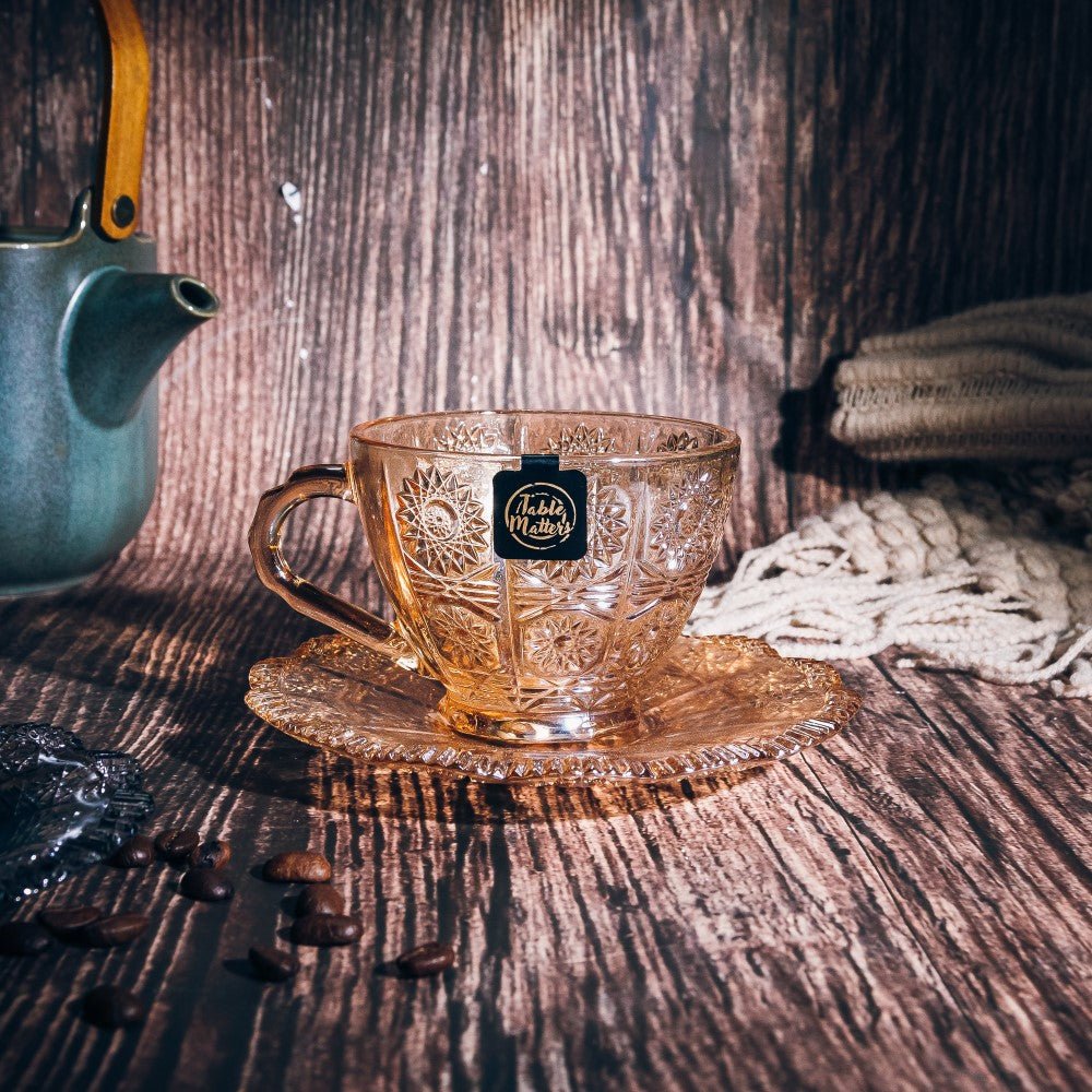 CGLA06999-Copy-2 Assorted Lace Coffee / Tea Cup with Saucer