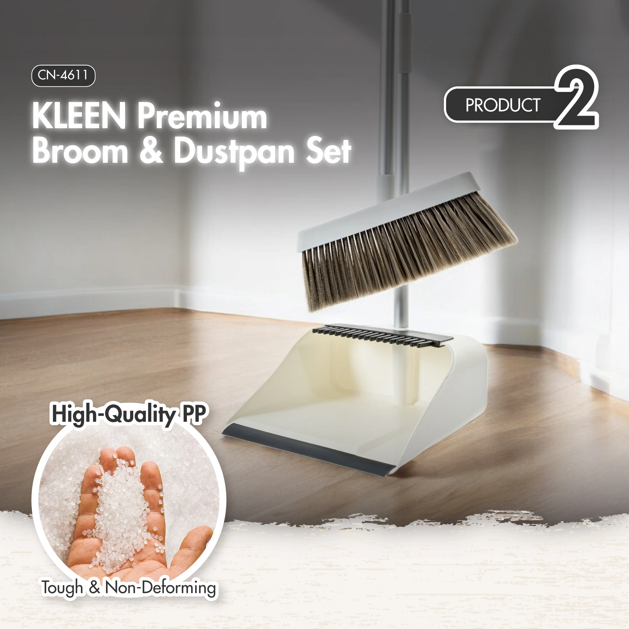 CN-4711-CN-4611-CN-4621-CN-4631-KLEEN-Collection-04-1 KLEEN - Cleaning Tools Collection - Broom & Dustpan| Hand Broom | Floor Squeegee | Gap Cleaner