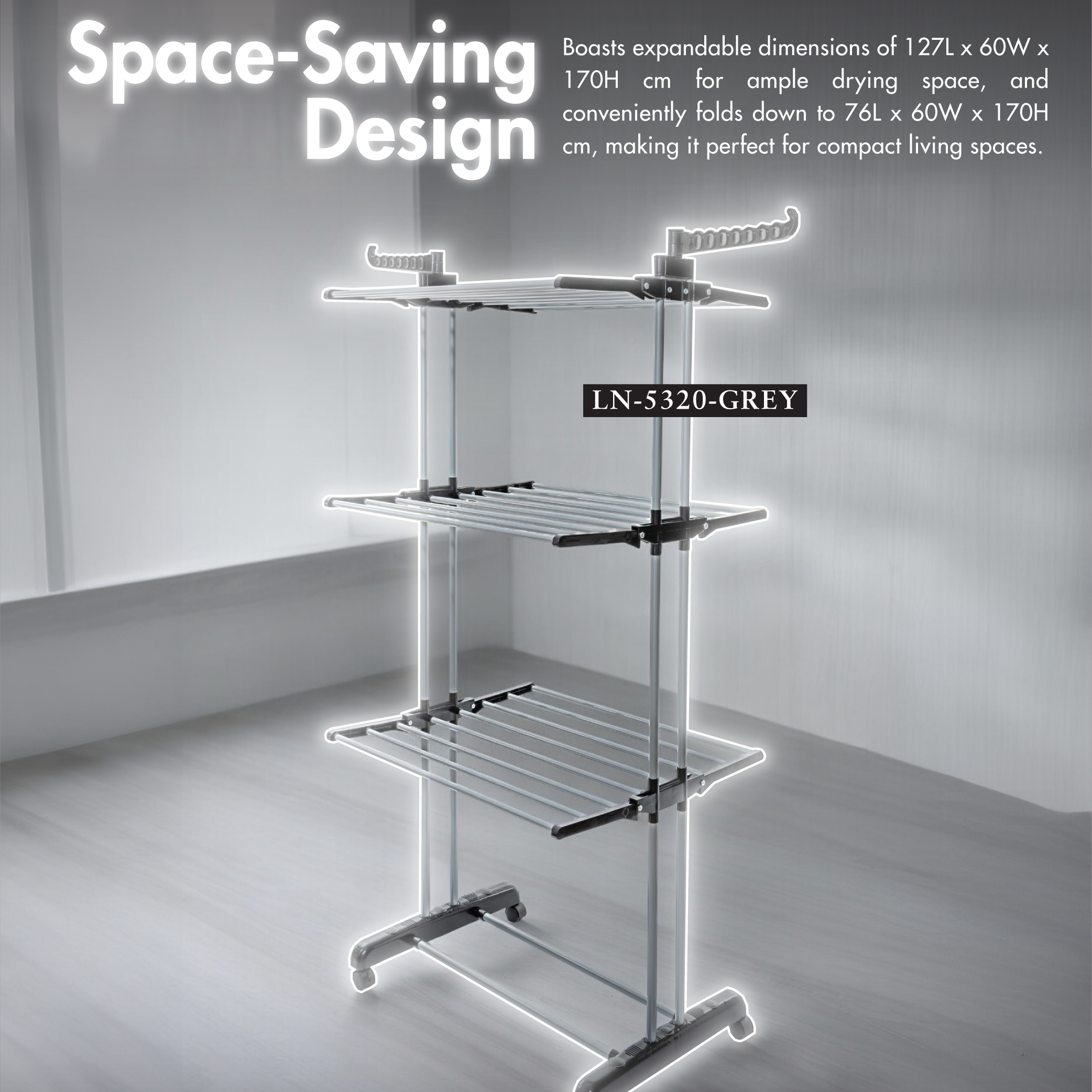 LN-5320-Ficar-3-Tier-Foldable-Rolling-Clothes-Drying-Rack-04