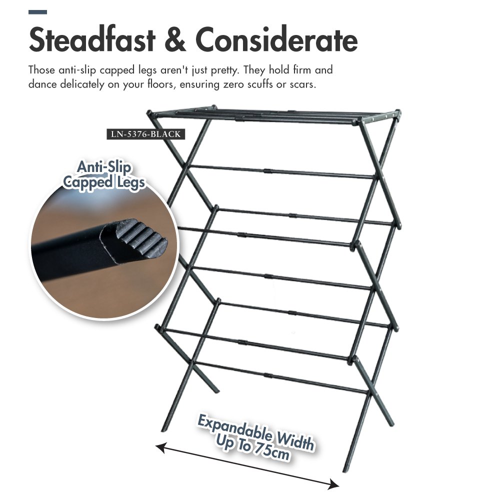 LN-5376-SLIM-Compact-X-Extendable-Drying-Rack-05