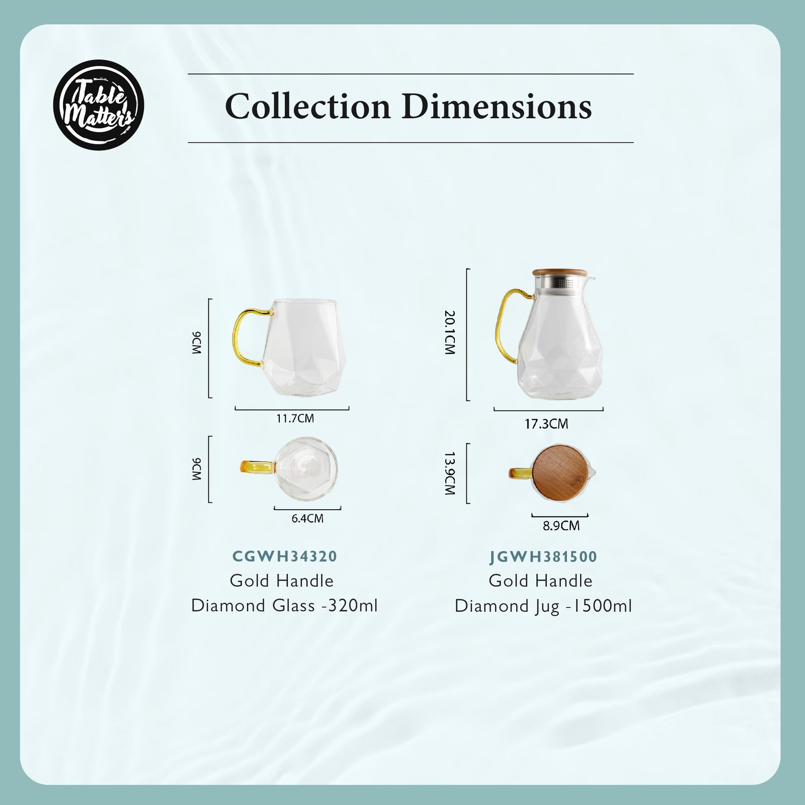 Taikyu-GoldHandleDiamondGlass-ProductListing-08 TAIKYU Gold Handle Diamond Collection