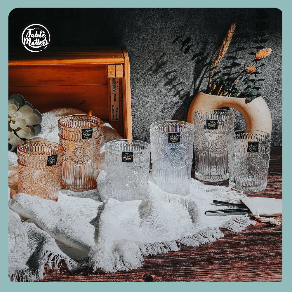 Taikyu-LaceDrinkingGlass-ProductListing-19 TAIKYU Lace Drinking Glass - 300ml